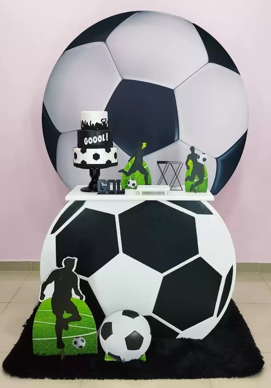 Kit Futebol Branco E Preto Numero 6 - pampegueemonte