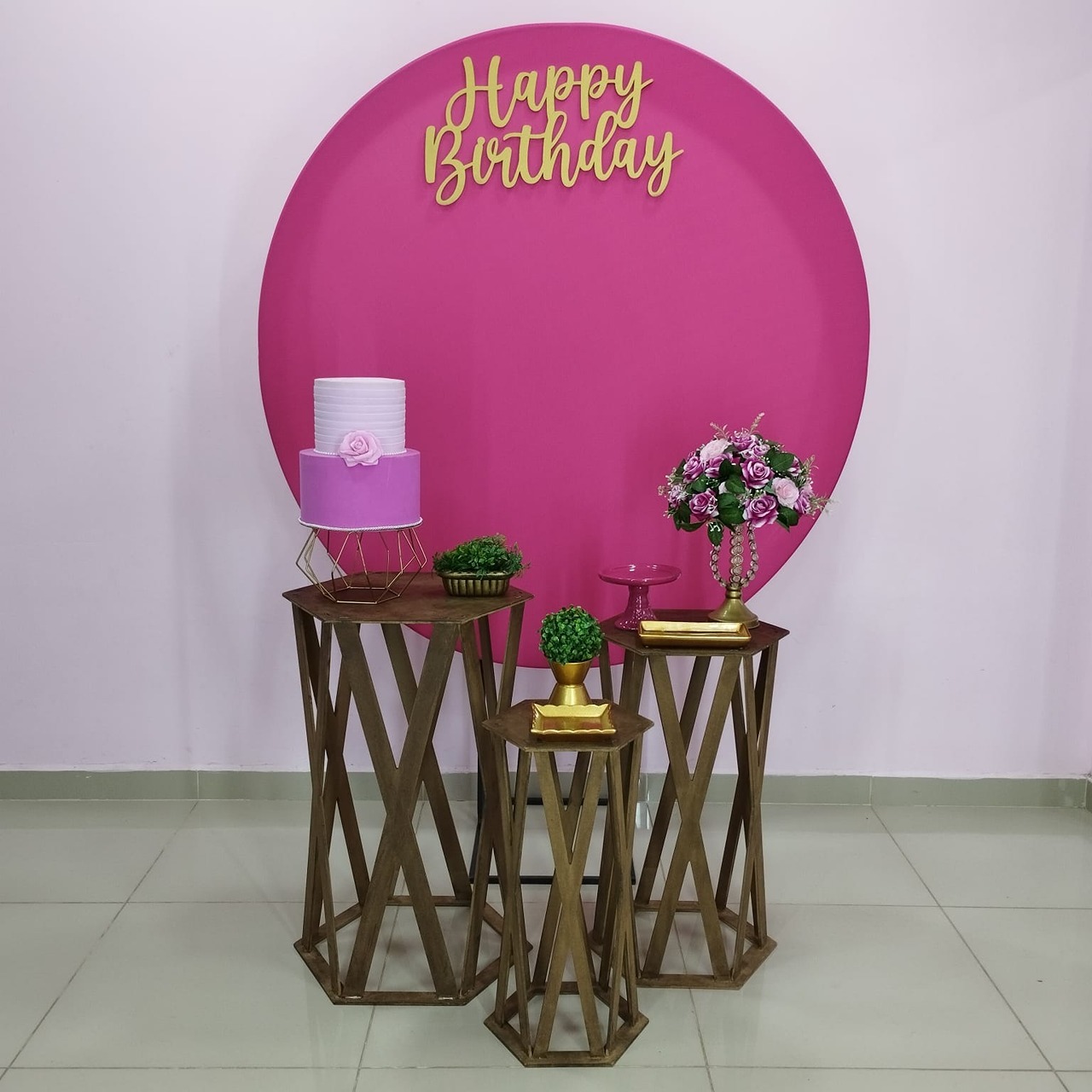 Kit Adulto Pink Número 5 - pampegueemonte