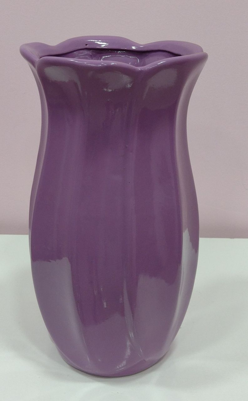 Vaso Louça Lilás Alto  - pampegueemonte