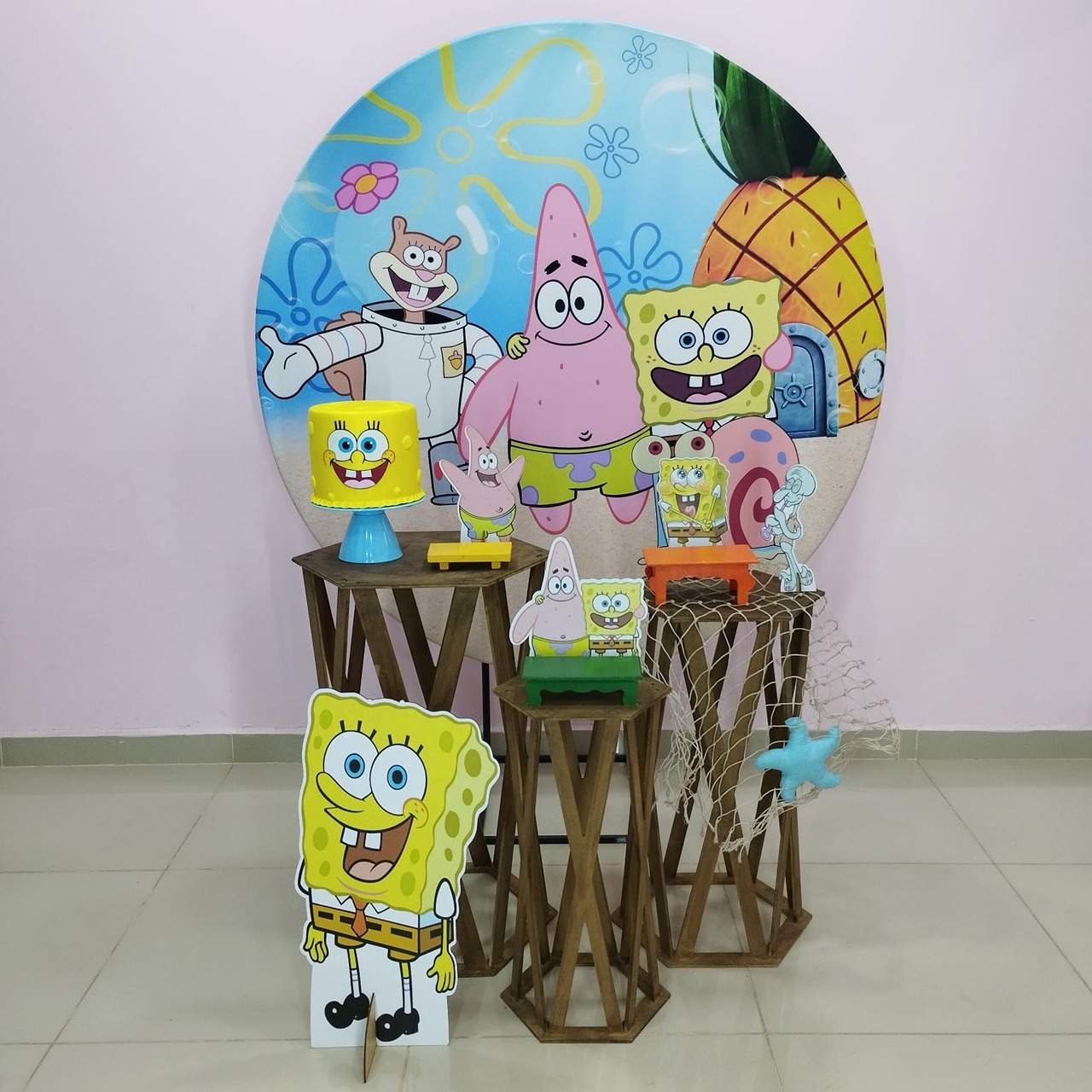 Kit Bob Esponja Numero 9 - pampegueemonte