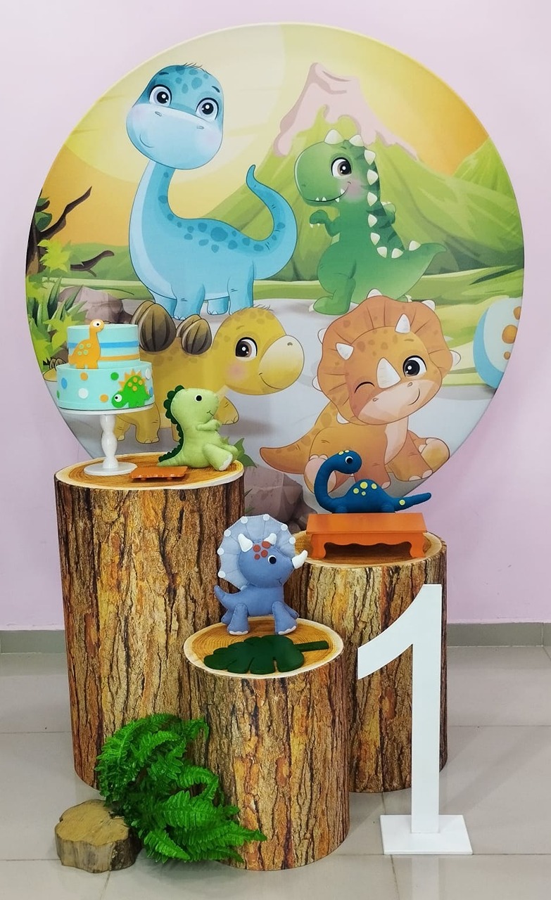 Kit Dinossauro Baby Numero 17 - pampegueemonte