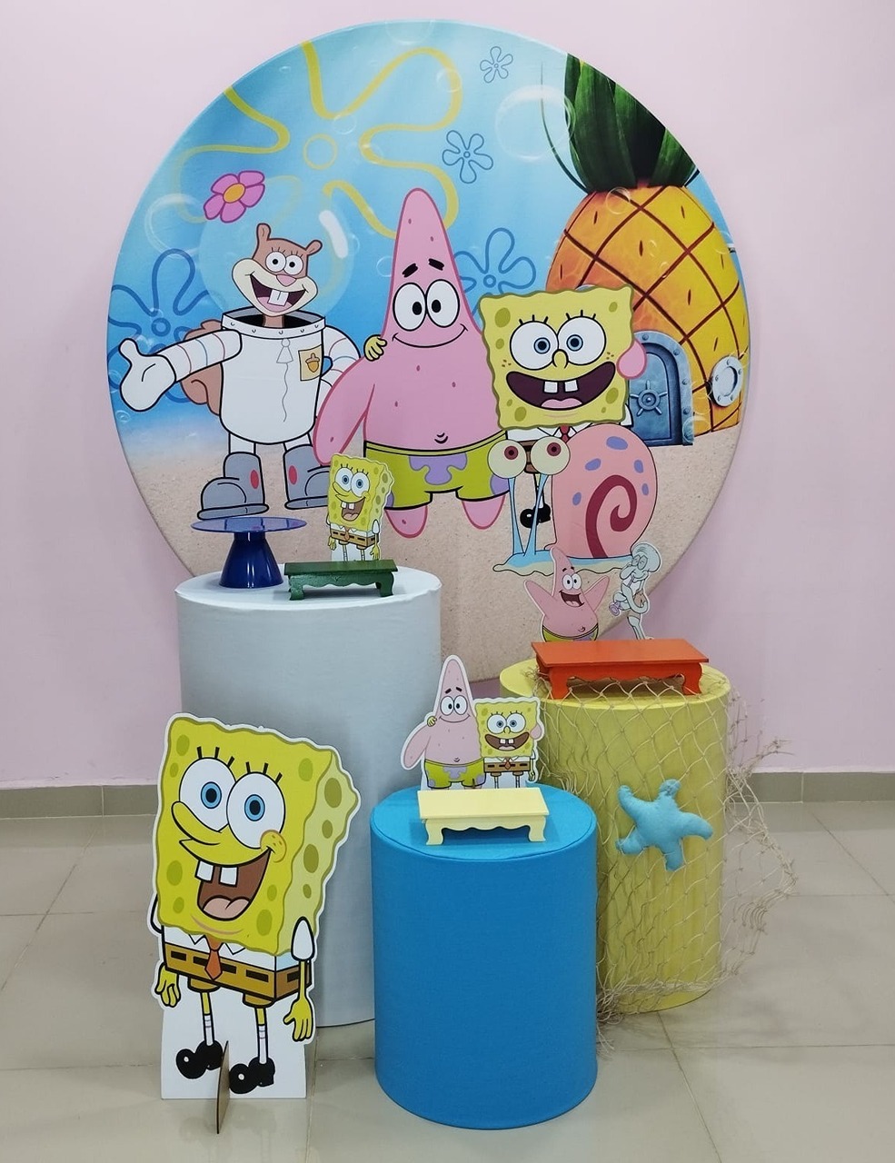 Kit Bob Esponja Numero 1 - pampegueemonte