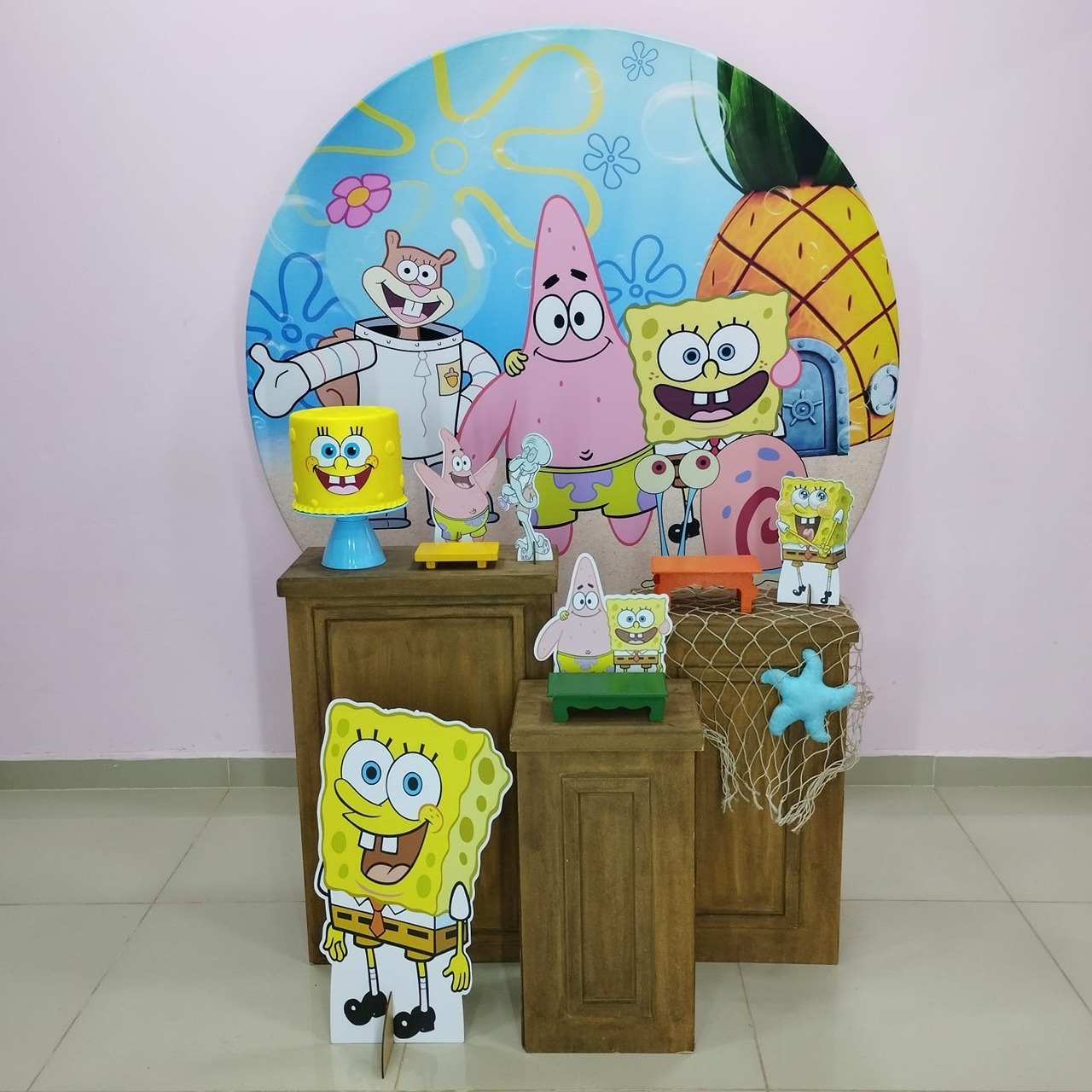 Kit Bob Esponja Numero 6 - pampegueemonte