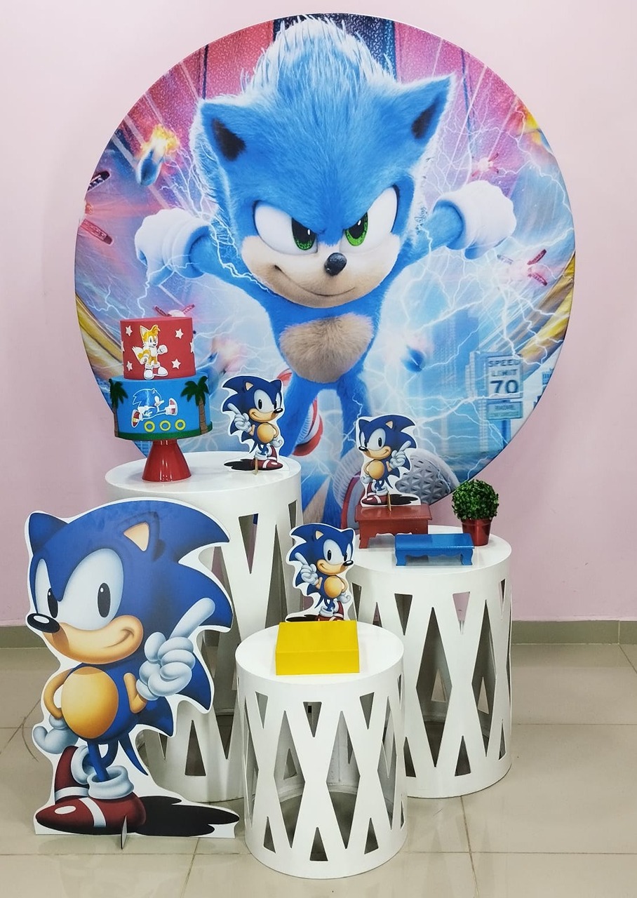 Kit Sonic Filme Numero 6 - pampegueemonte