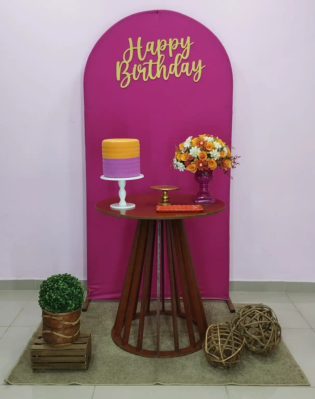 Kit Adulto Pink E Laranja Numero 14 - pampegueemonte