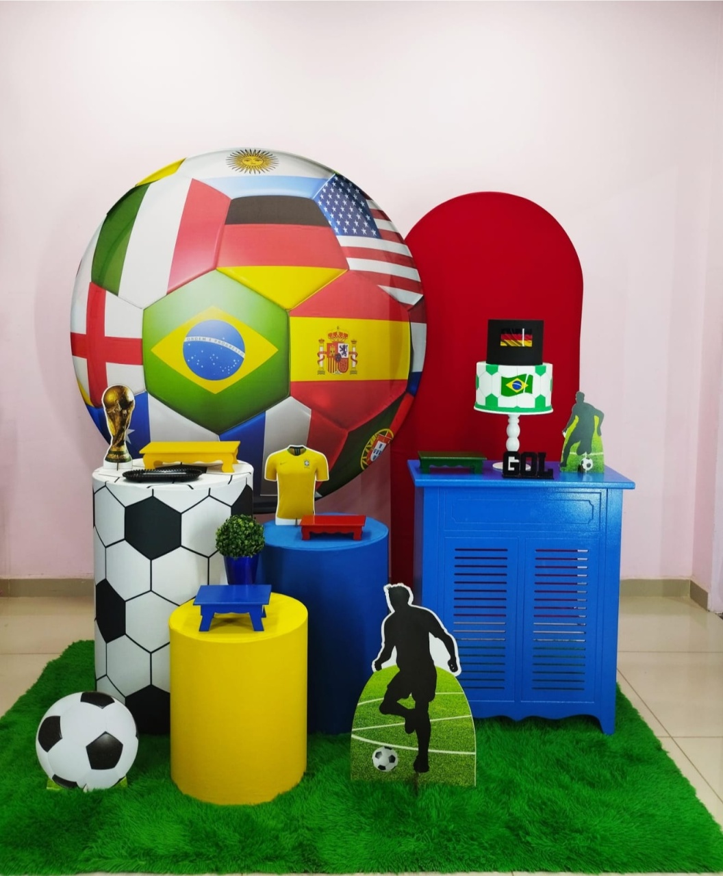 Kit Futebol Copa Numero 7 - pampegueemonte