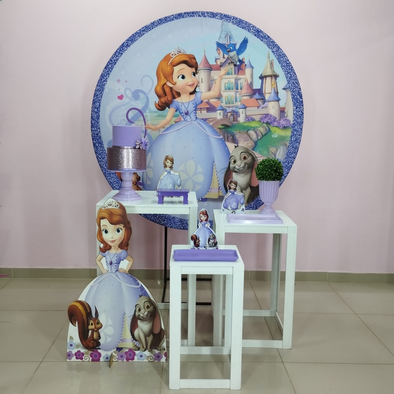 Kit Princesa Sofia Numero 10 - pampegueemonte