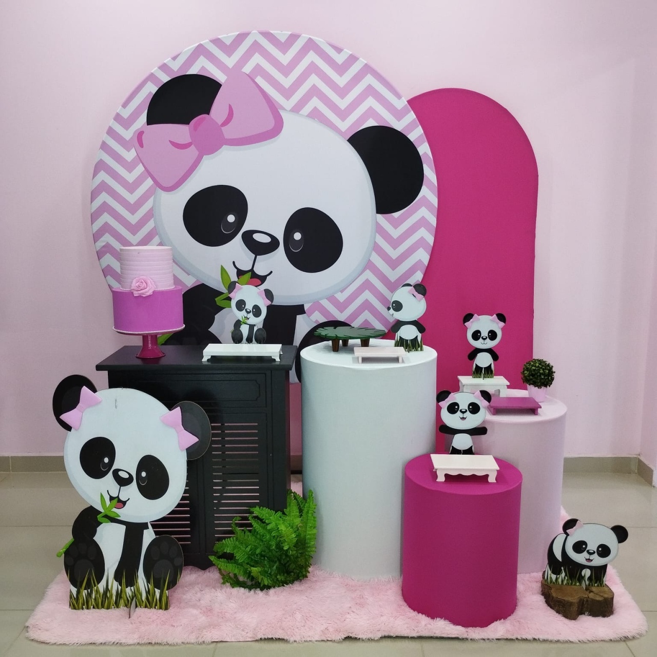 Kit Urso Panda Numero 1 - pampegueemonte
