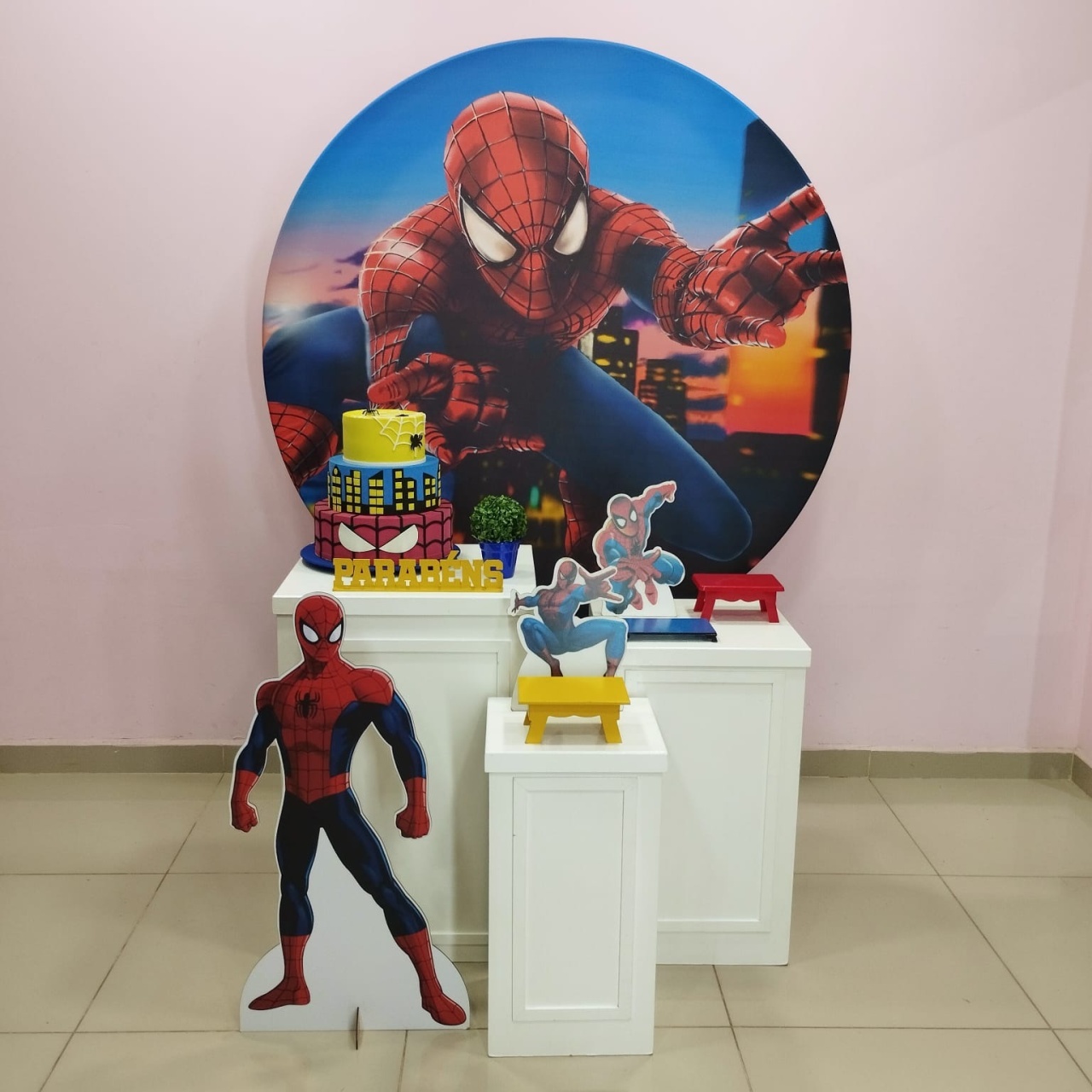 Kit Homem Aranha Numero 8 - pampegueemonte