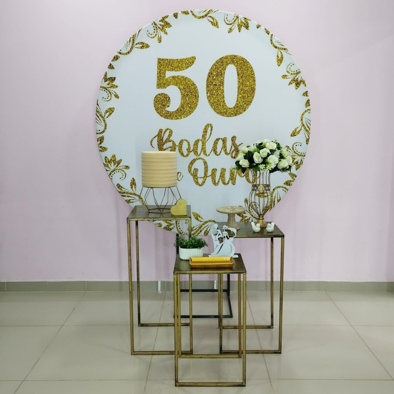 Kit Bodas de Ouro Numero 3 - pampegueemonte