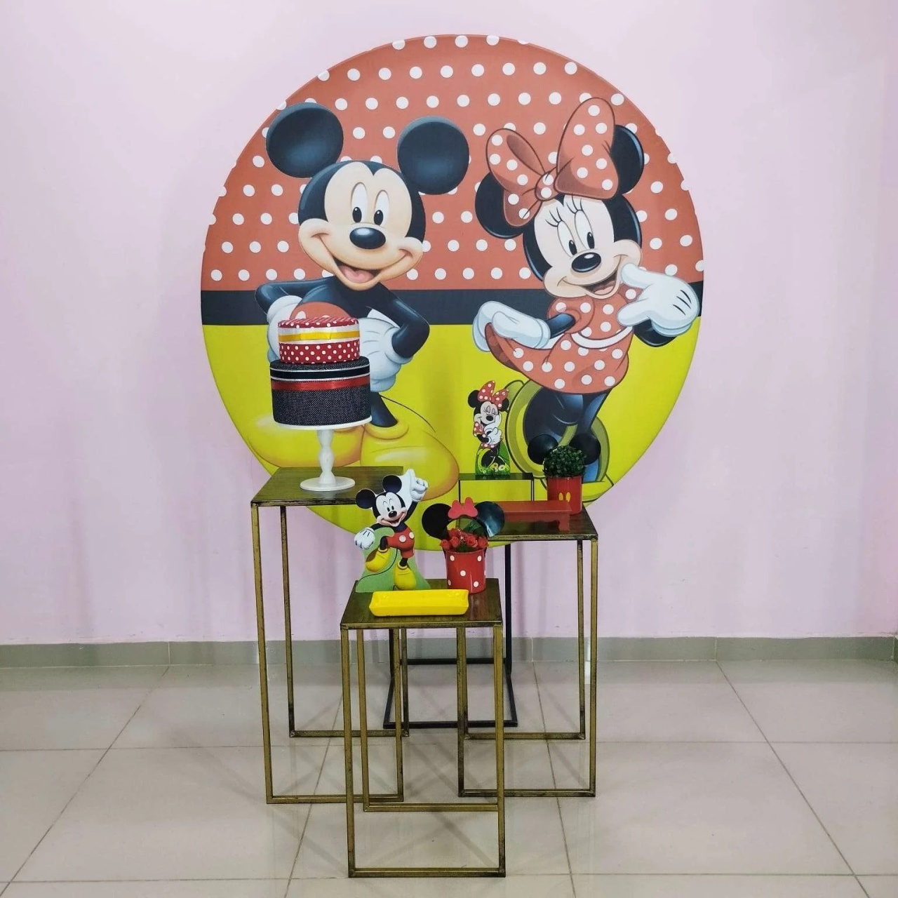 Kit Mickey E Minnie Numero 6 - pampegueemonte