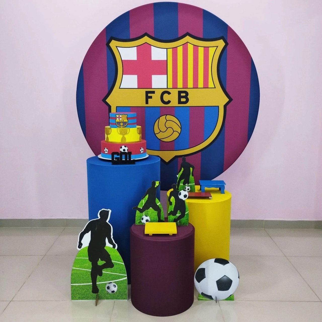 Kit Futebol Barcelona Numero 3 - pampegueemonte