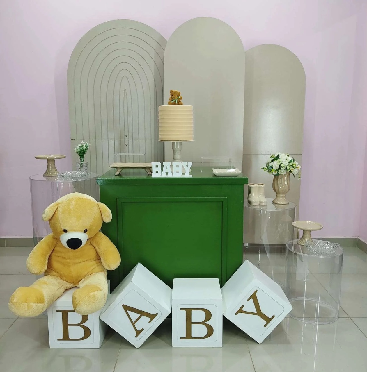 Kit Chá de Bebe Nude Numero 4 - pampegueemonte