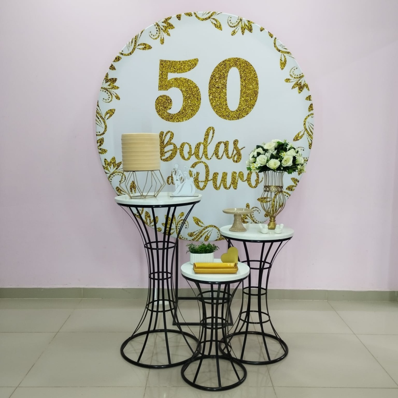 Kit Bodas de Ouro Numero 4 - pampegueemonte