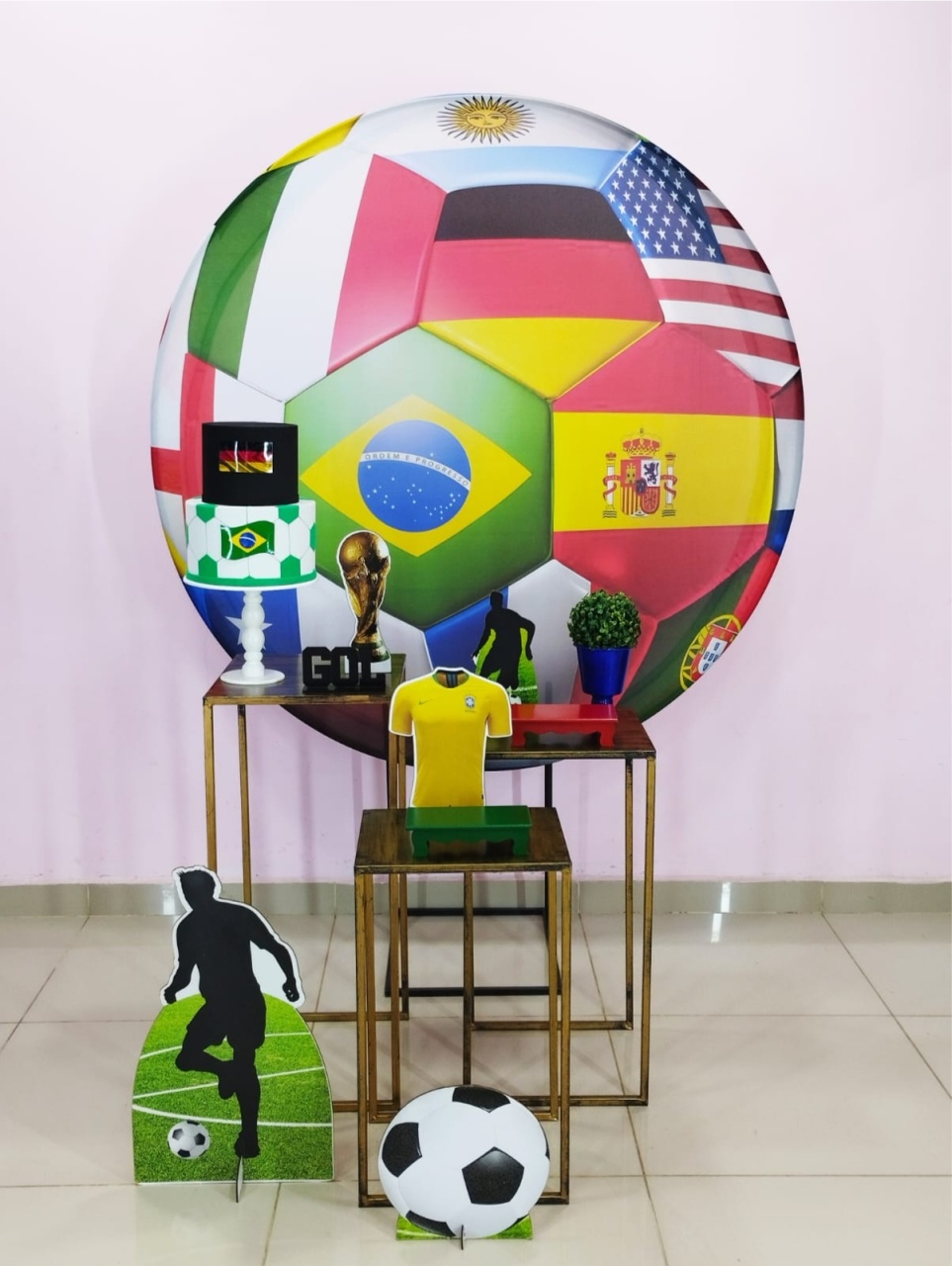 Kit Futebol Copa Numero 5 - pampegueemonte