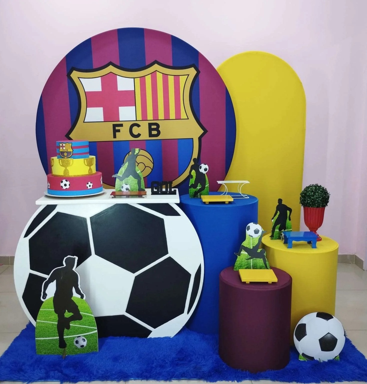 Kit Futebol Barcelona Numero 2 - pampegueemonte