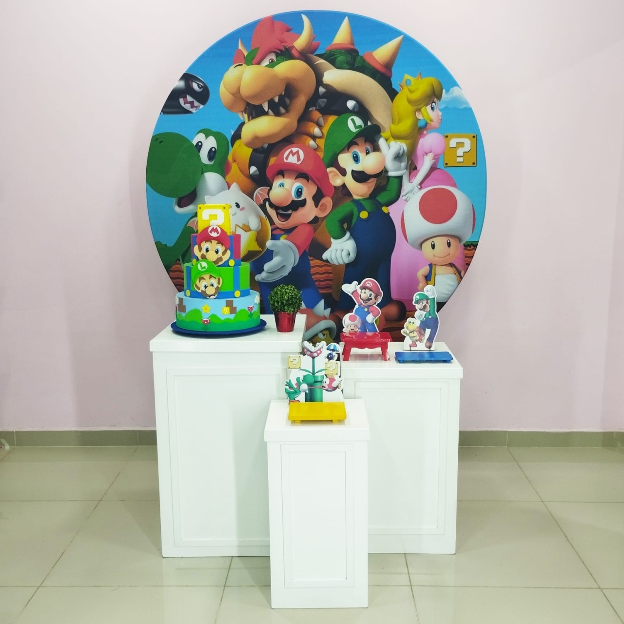 Kit Mario Bros Numero 7 - pampegueemonte