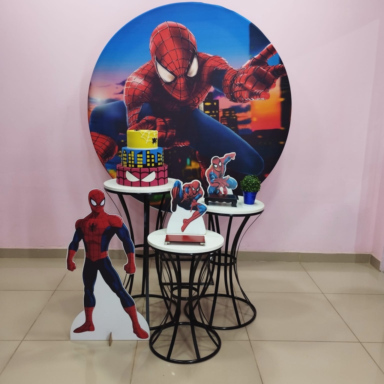 Kit Homem Aranha Numero 10 - pampegueemonte