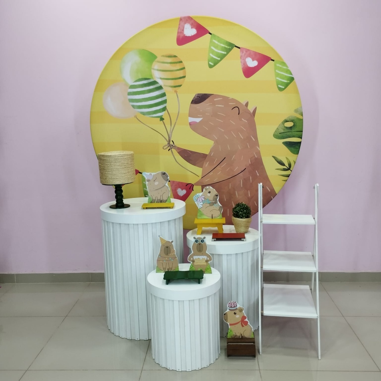 Kit Capivara Número 12 - pampegueemonte