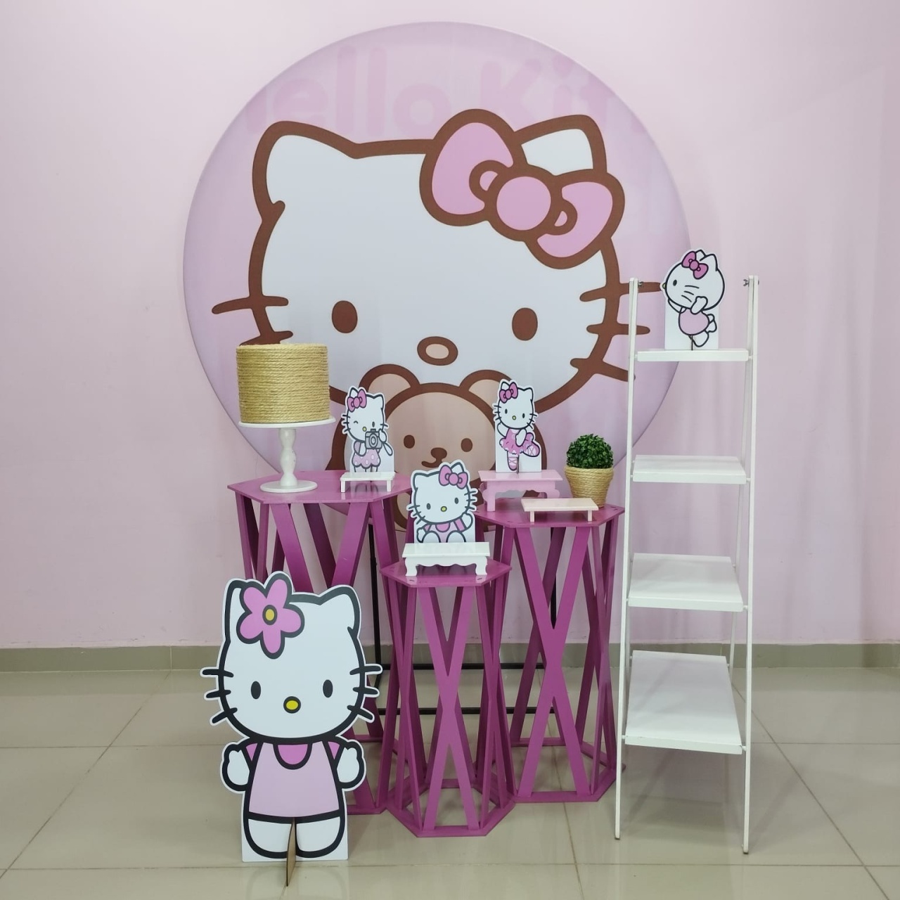 Kit Hello Kitty Numero 10 - pampegueemonte