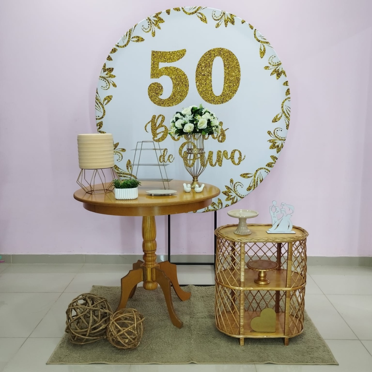 Kit Bodas de Ouro Numero 12 - pampegueemonte
