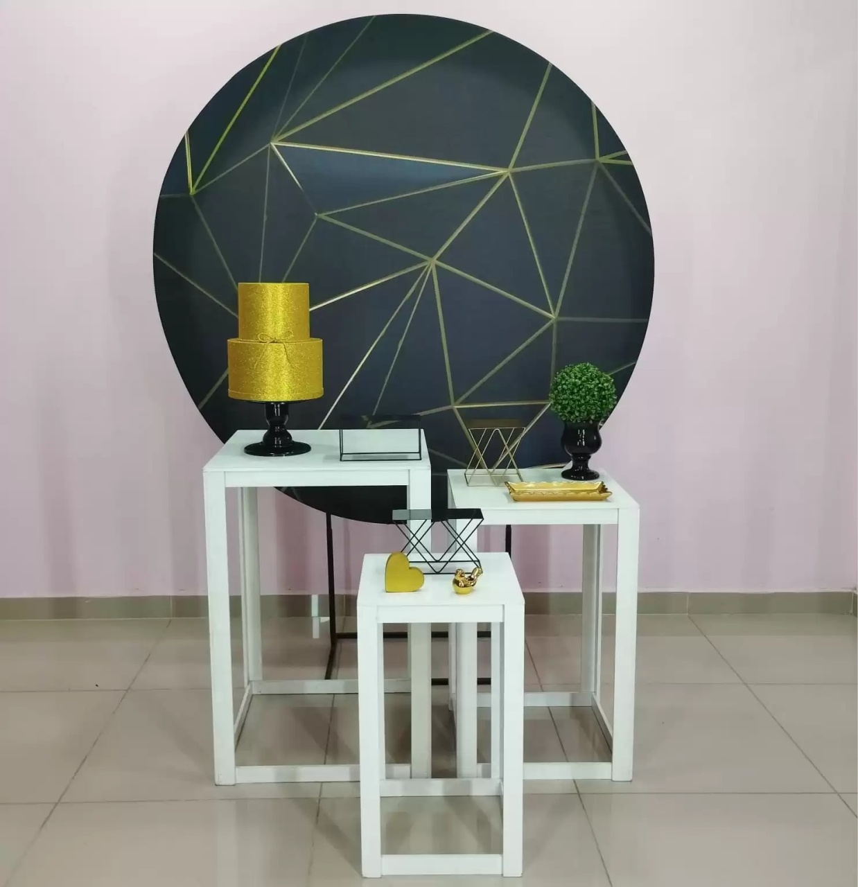 Kit Adulto Preto E Dourado Numero 14 - pampegueemonte