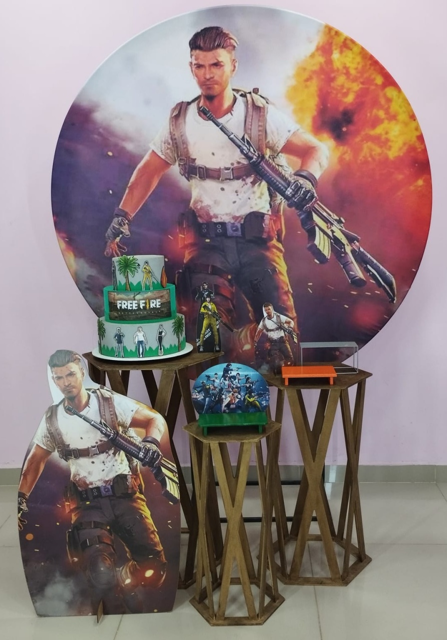 Kit Free Fire Numero 6 - pampegueemonte