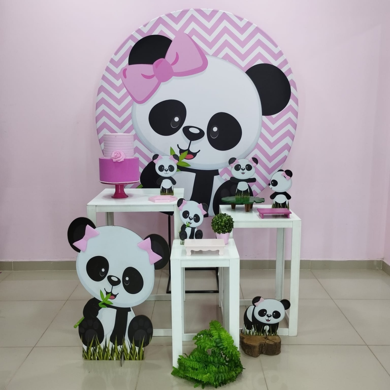 Kit Urso Panda Numero 7 - pampegueemonte
