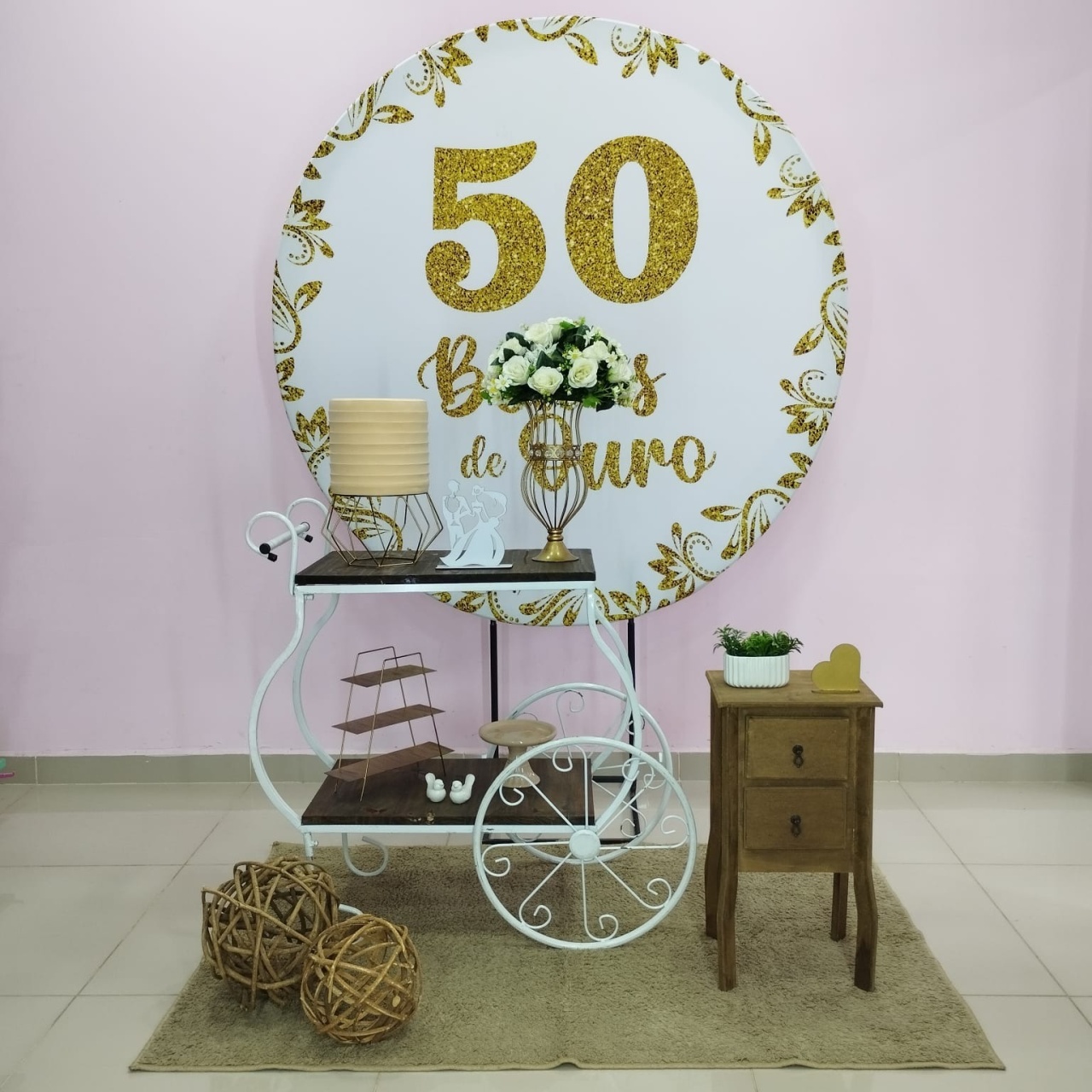 Kit Bodas de Ouro Numero 10 - pampegueemonte
