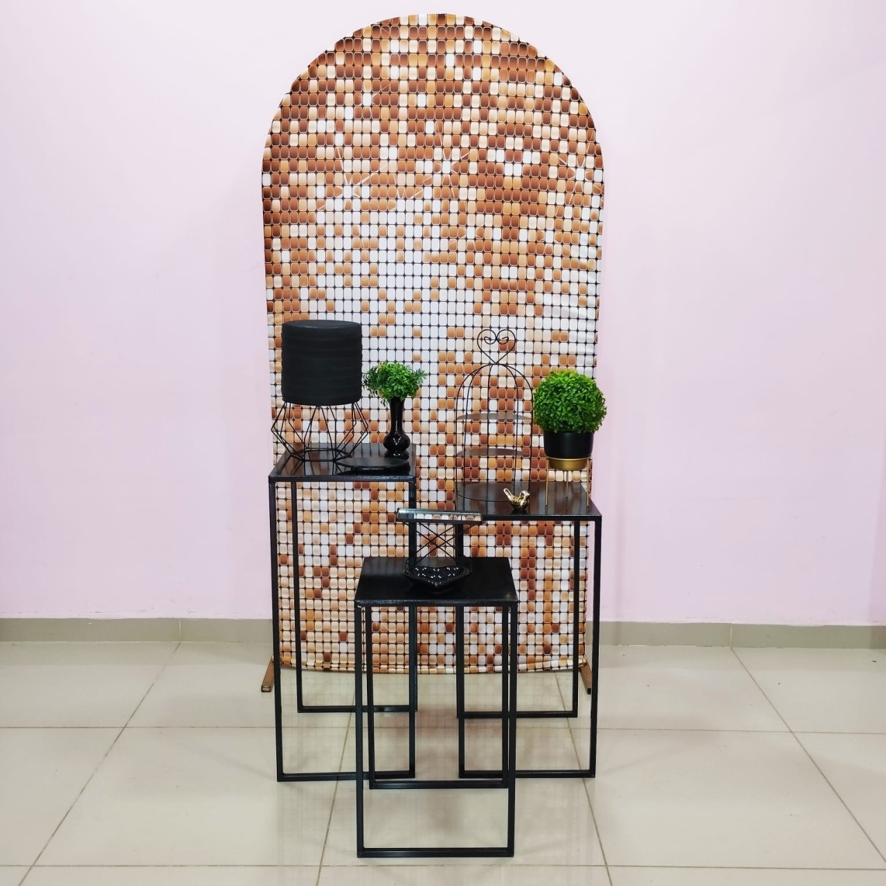 Kit Adulto Preto E Dourado Numero 5 - pampegueemonte