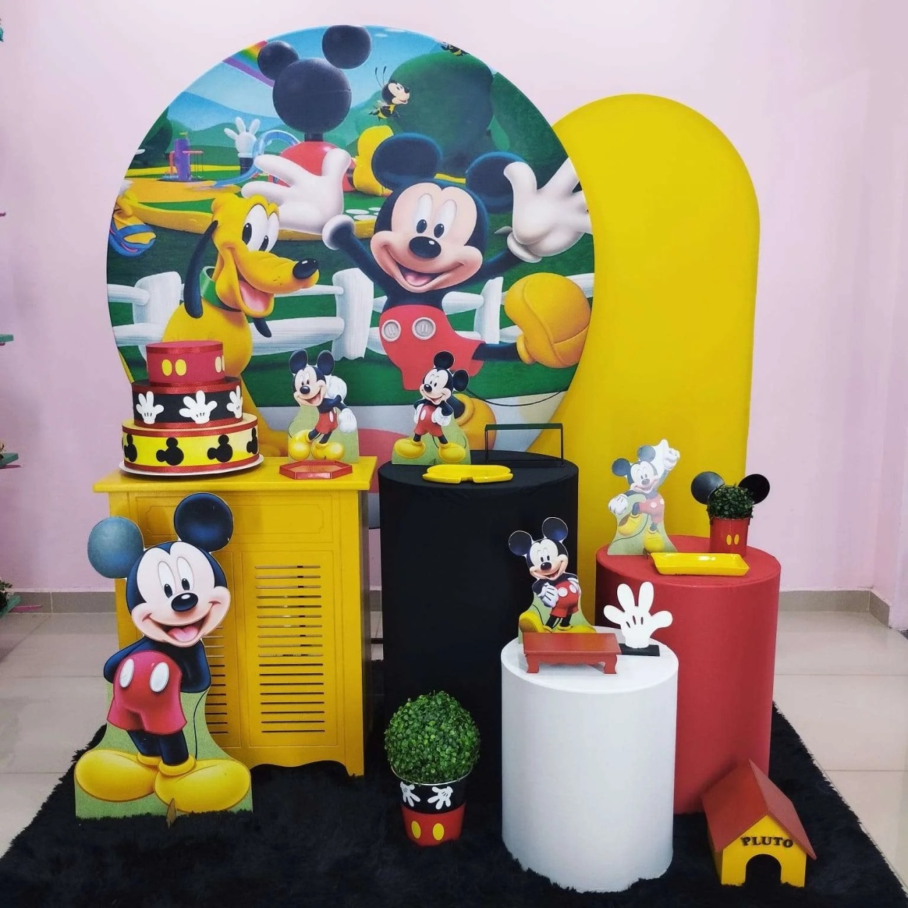 Kit Mickey Numero 3 - pampegueemonte