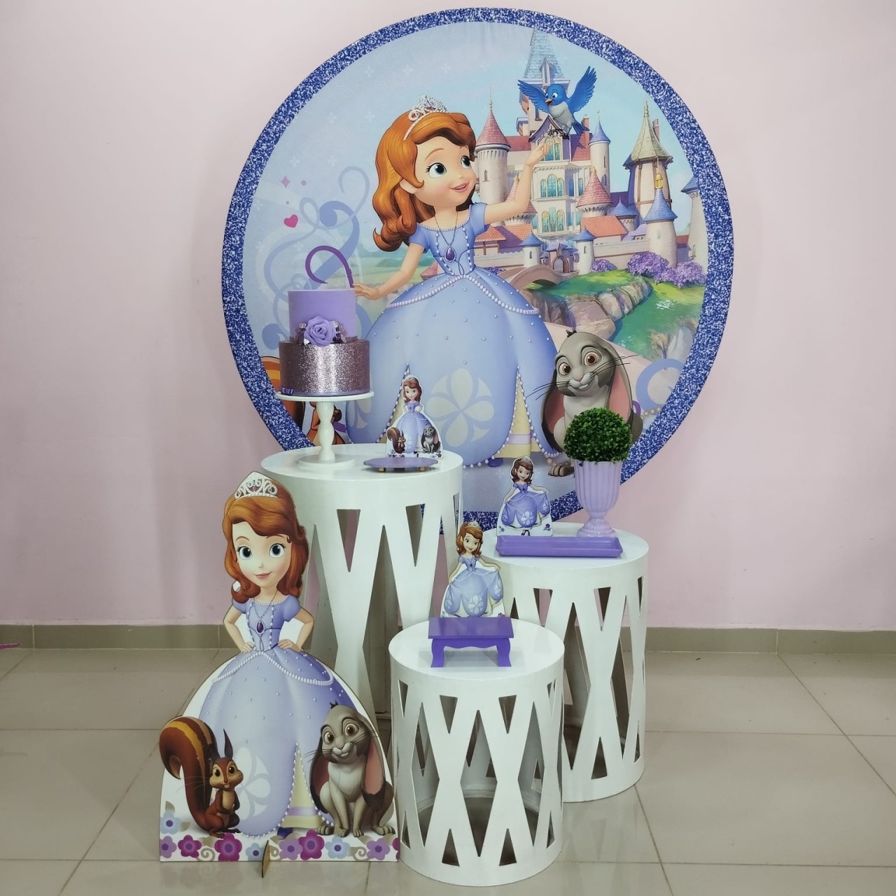 Kit Princesa Sofia Numero 2 - pampegueemonte
