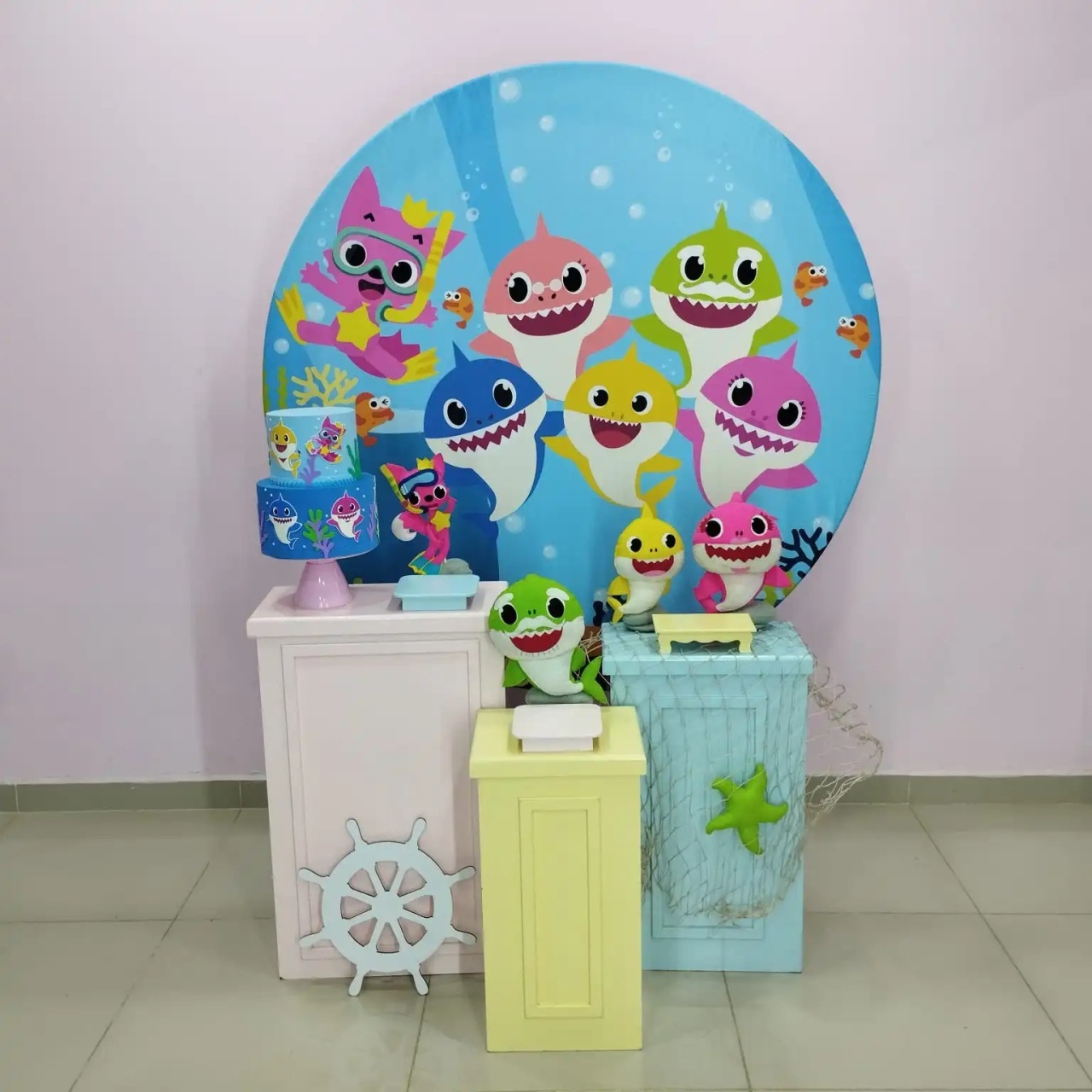 Kit Baby Shark Numero 13 - pampegueemonte