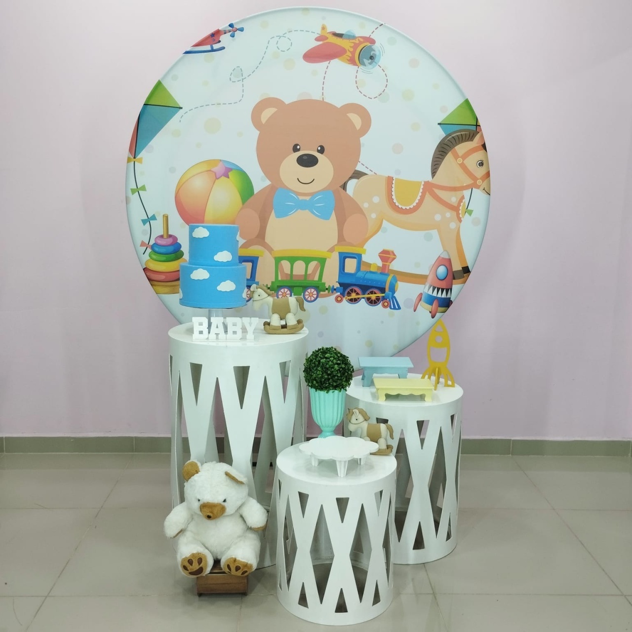 Kit Urso Brinquedo Numero 4 - pampegueemonte