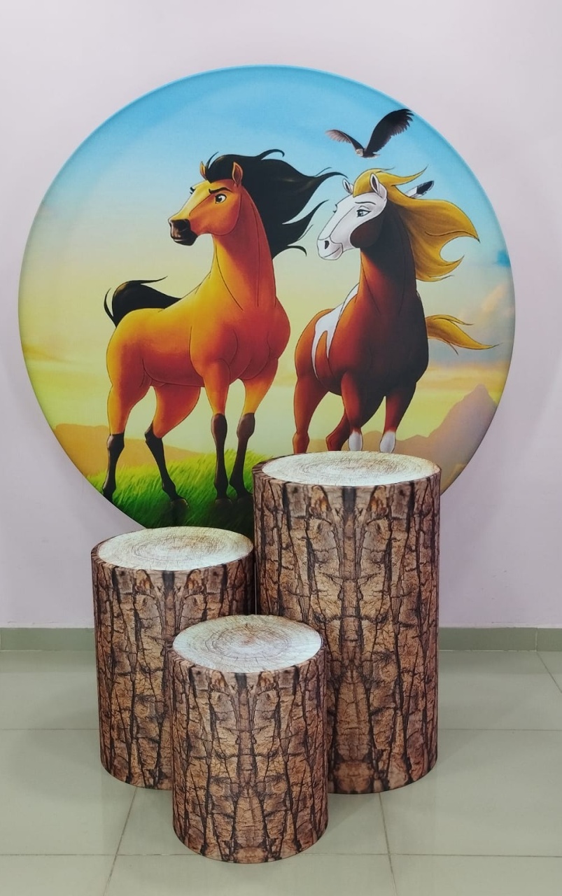 Kit Cavalo Spirit Numero 6  - pampegueemonte
