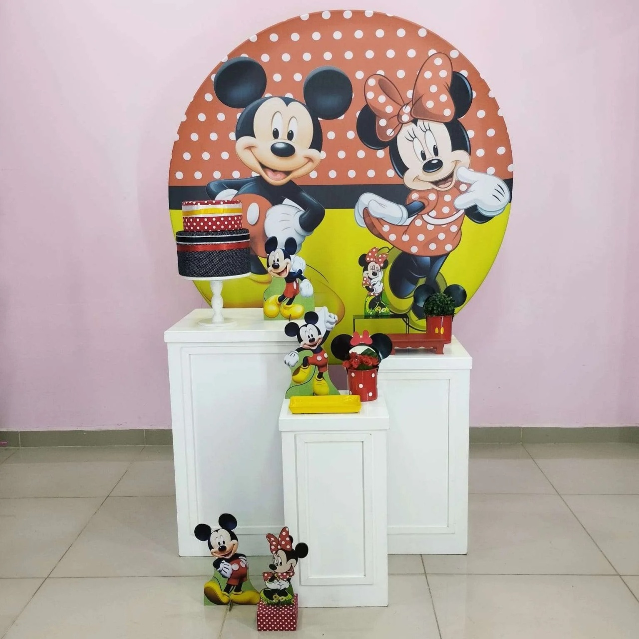 Kit Mickey E Minnie Numero 4 - pampegueemonte