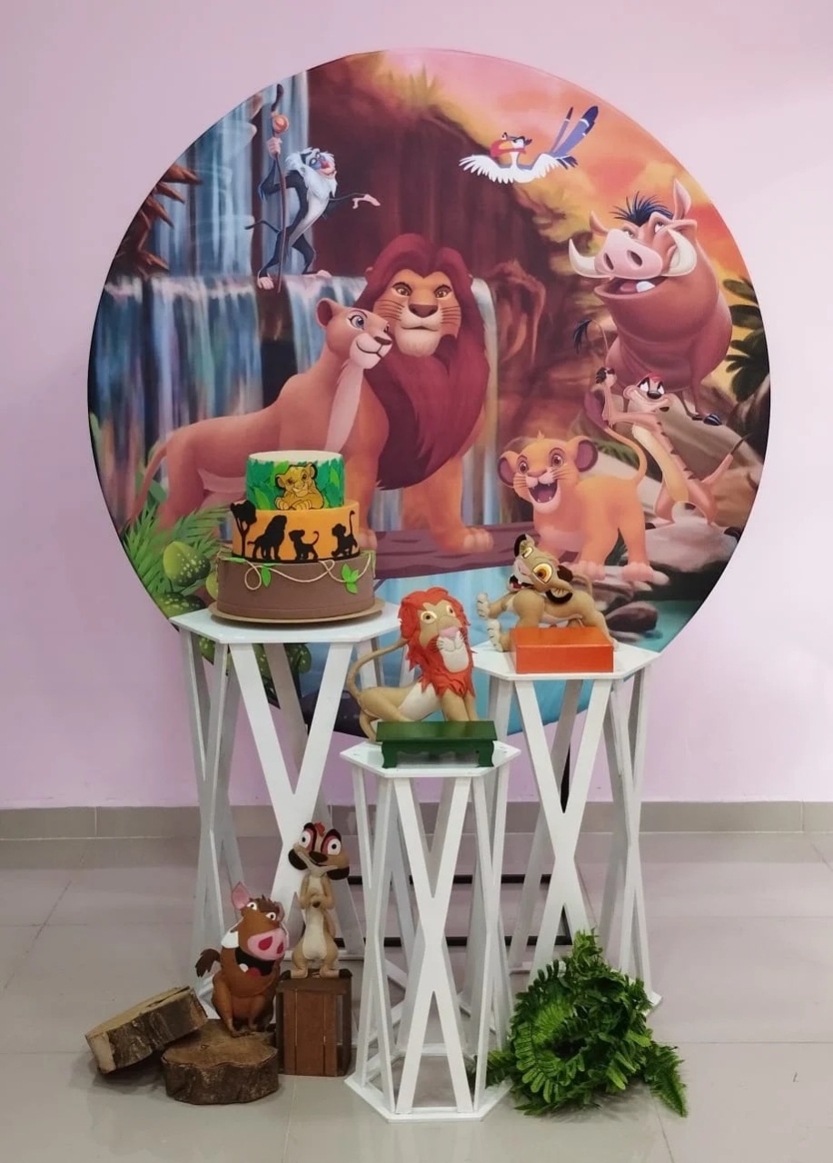 Kit Rei Leão Numero 5 - pampegueemonte
