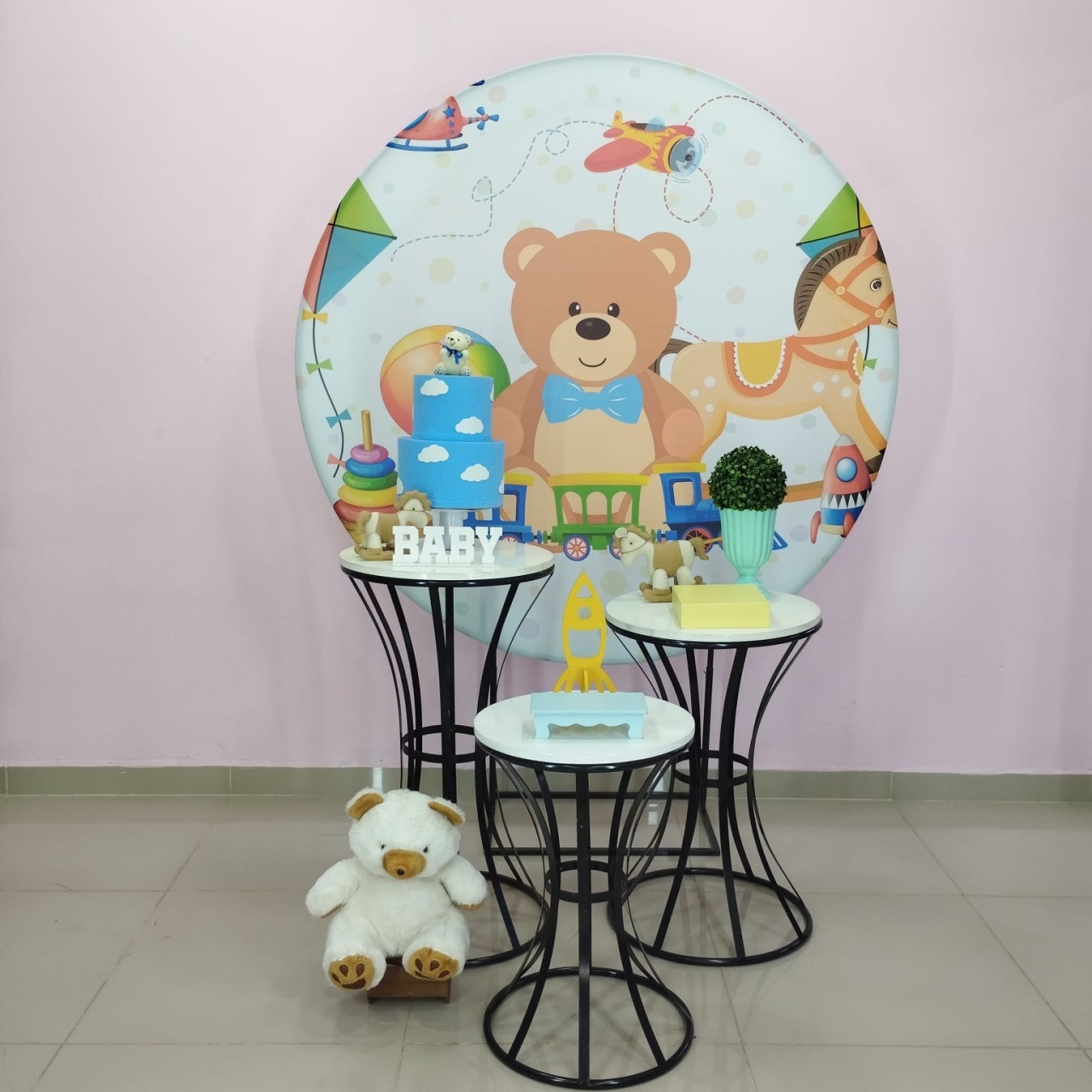 Kit Urso Brinquedo Numero 20 - pampegueemonte
