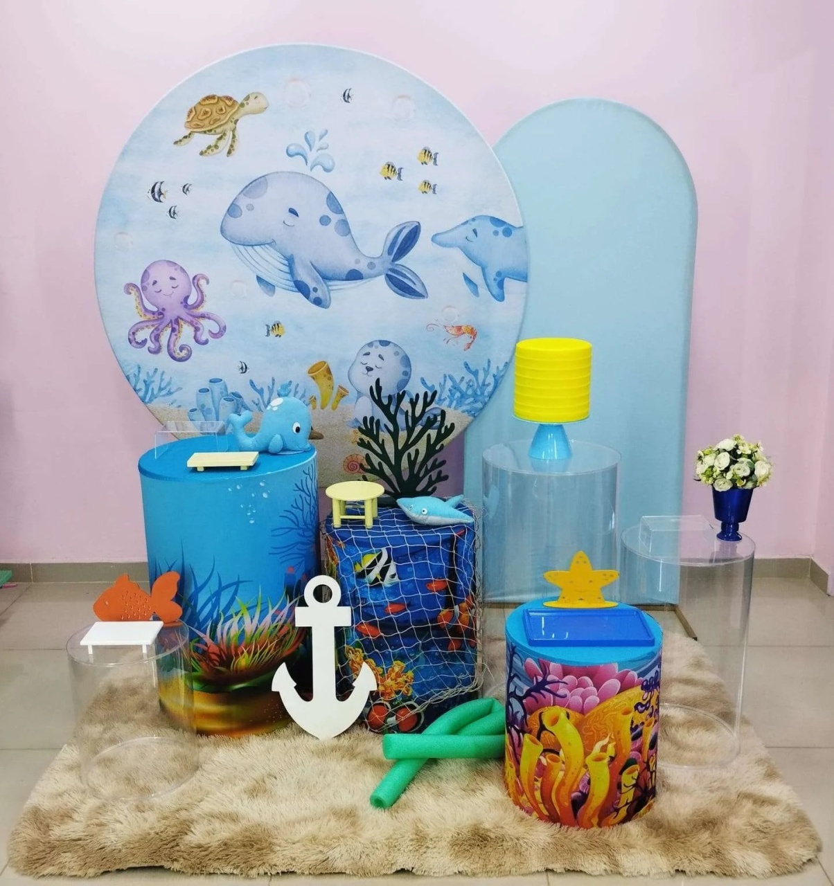Kit Fundo Do Mar Numero 7 - pampegueemonte