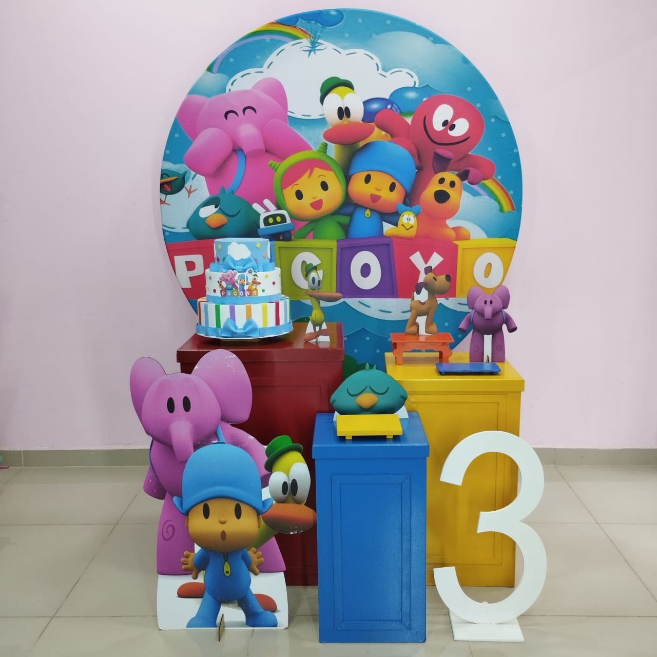 Kit Pocoyo Numero 8 - pampegueemonte