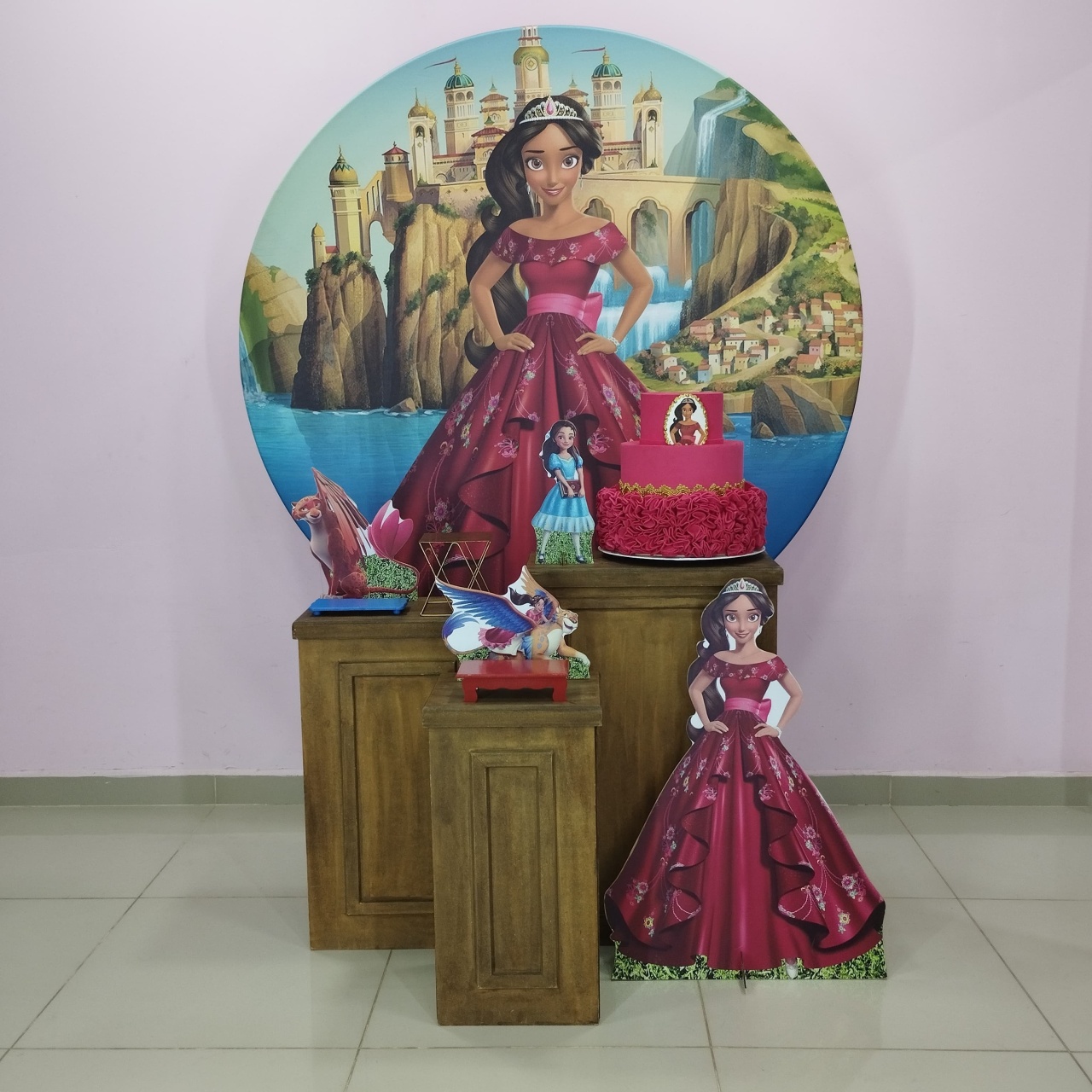 Kit Princesa Elena de Avalor Numero 2 - pampegueemonte