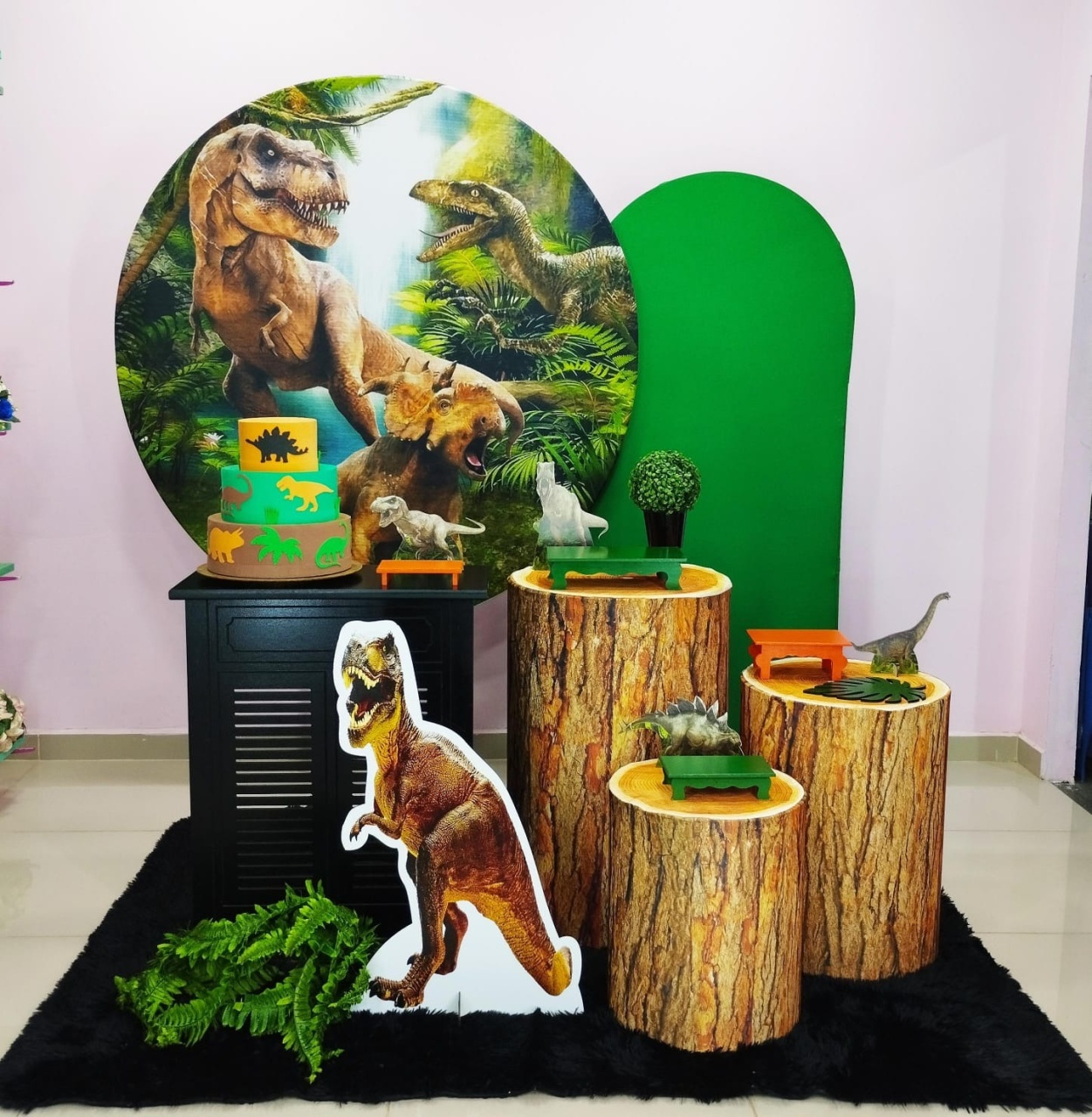Kit Dinossauro Jurassic Park Numero 13 - pampegueemonte