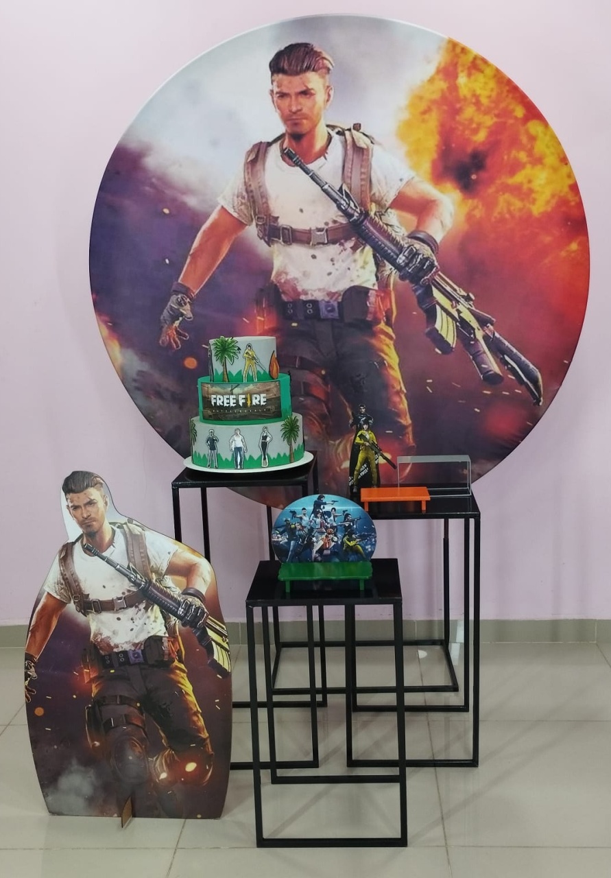 Kit Free Fire Numero 5 - pampegueemonte