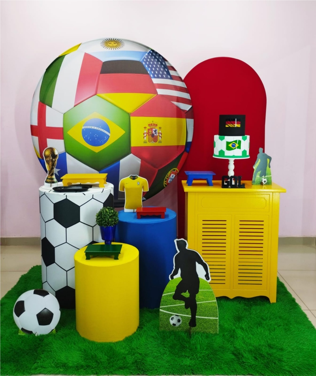 Kit Futebol Copa Numero 6 - pampegueemonte
