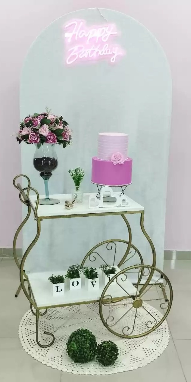 Kit Adulto Rosa E Branco Numero 1 - pampegueemonte