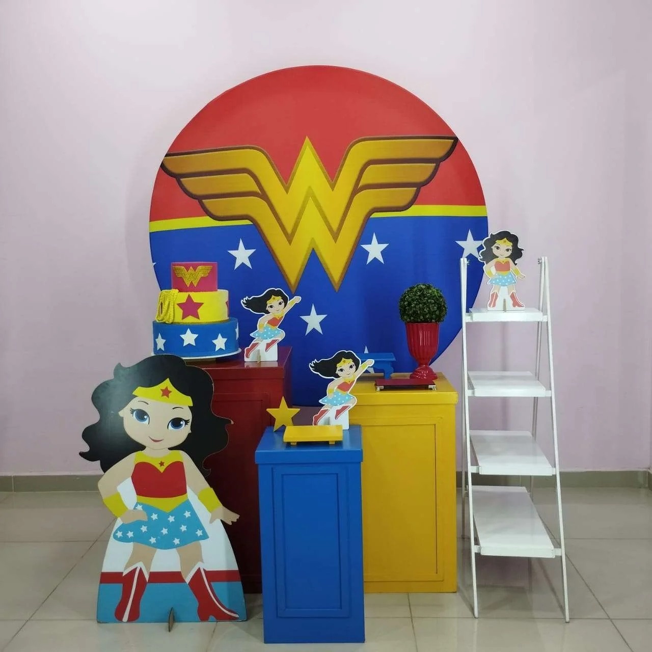 Kit Menina Maravilha Numero 6 - pampegueemonte