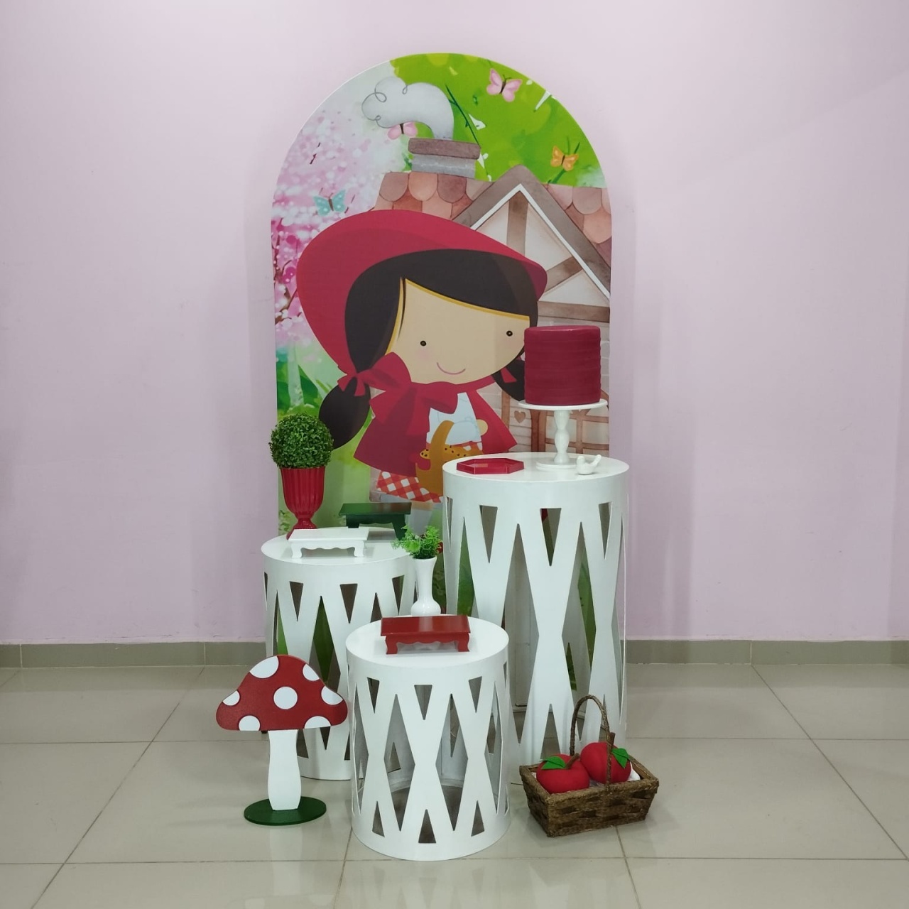 Kit Chapeuzinho Vermelho Numero 6 - pampegueemonte
