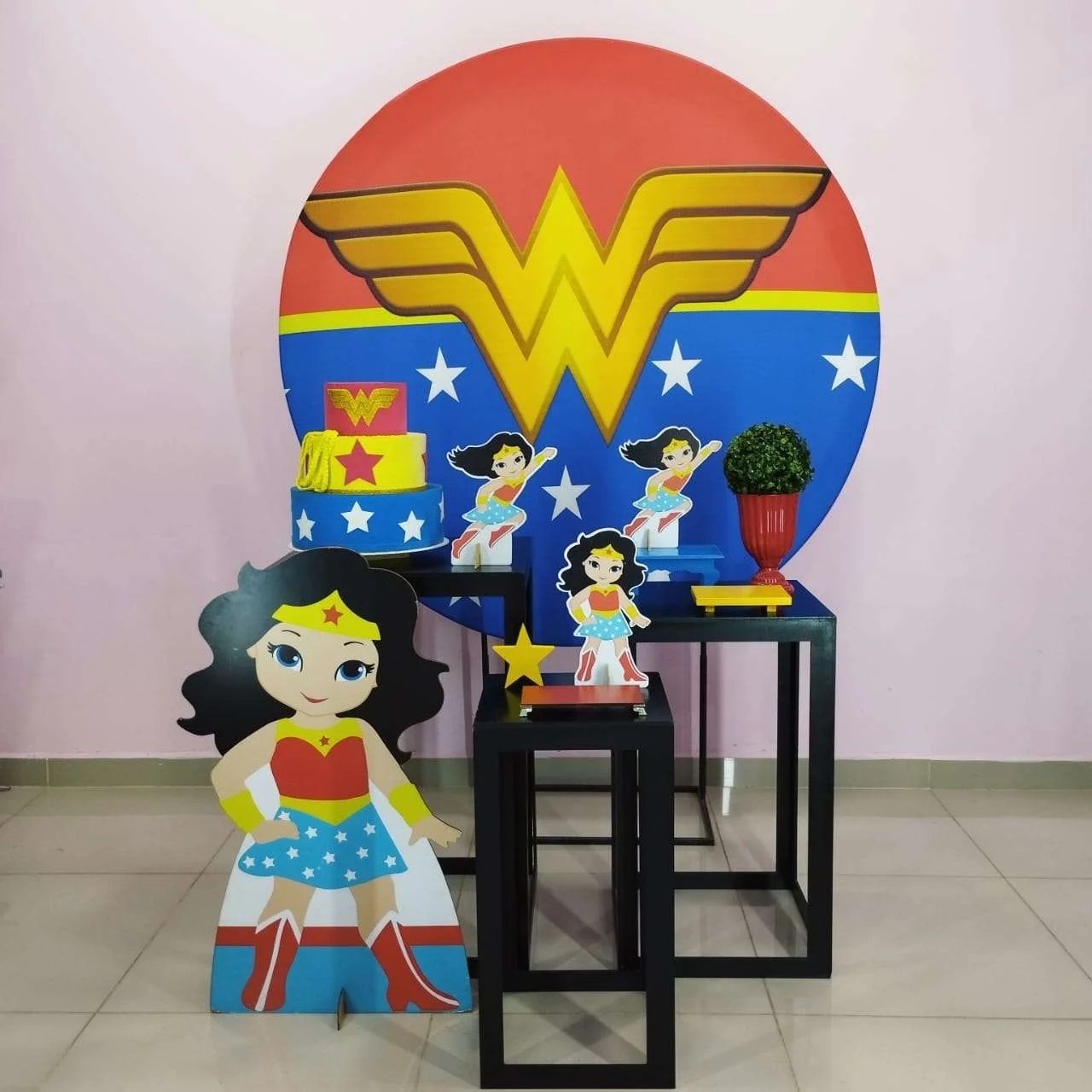Kit Menina Maravilha Numero 3 - pampegueemonte