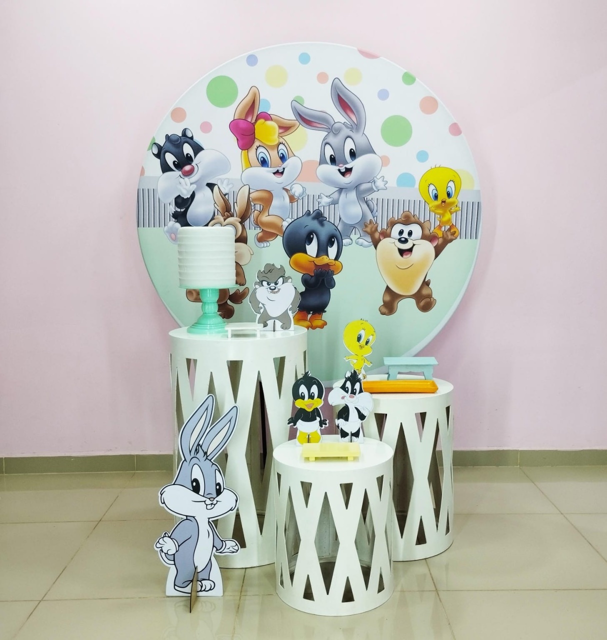 Kit Looney Tunes Baby Numero 11 - pampegueemonte
