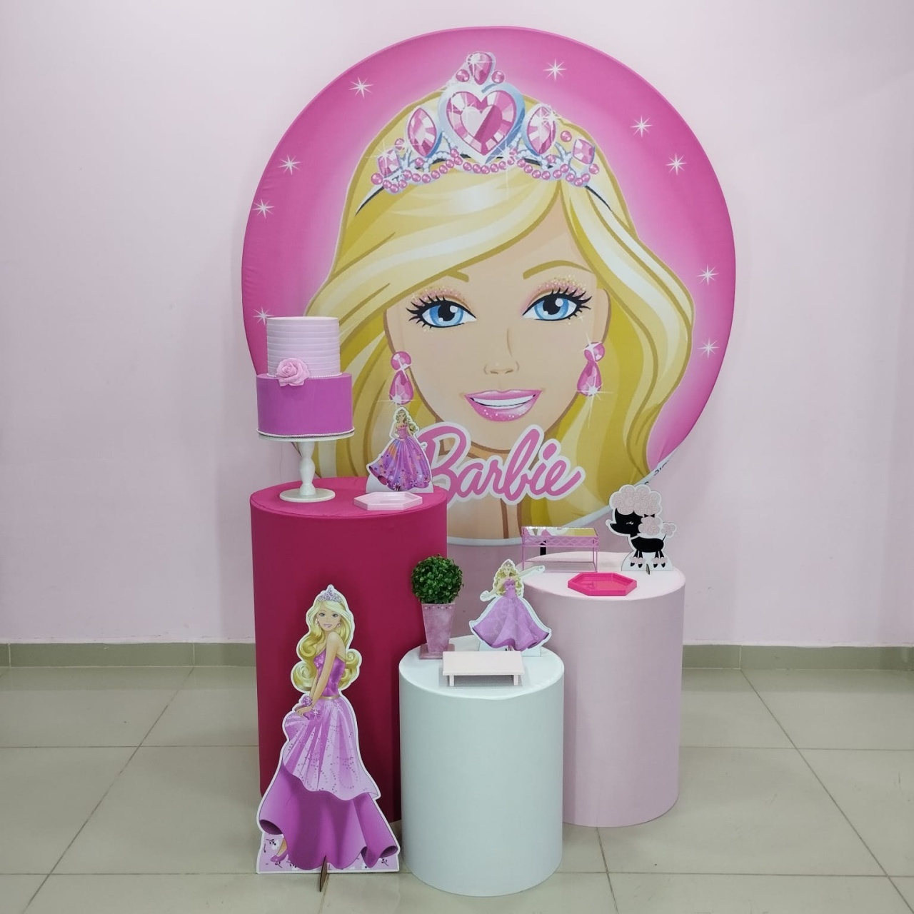 Kit Barbie Numero 8 - pampegueemonte